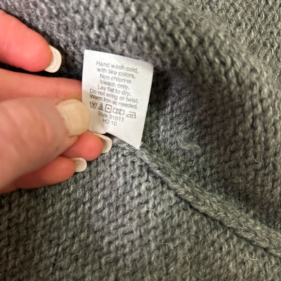 J.Crew Charcoal Button-Up Cardigan - Picture 5 of 6